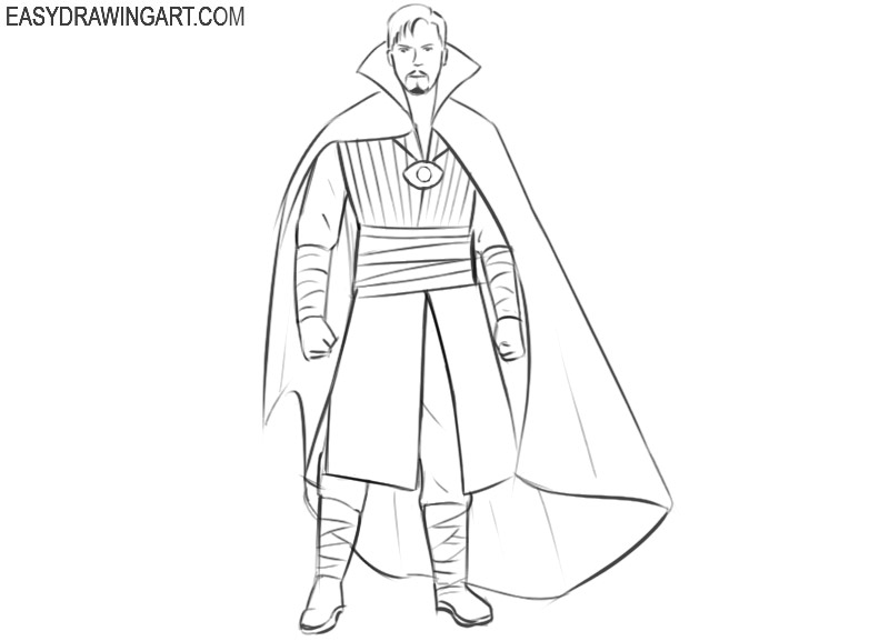 dr strange drawing images