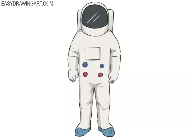 How to Draw an Astronaut