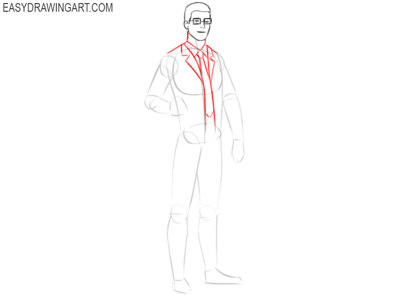 how to draw a cute cartoon doctor