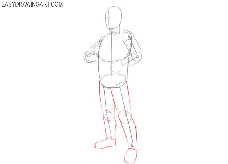 how to draw a soldier for beginners step by step