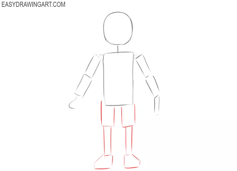 how to draw foxy from five nights at freddy's 