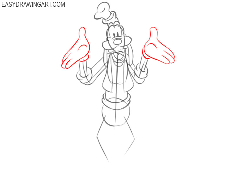 how to draw goofy draw so cute