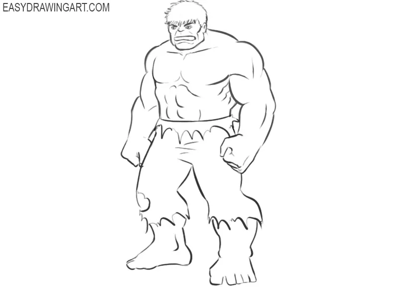 hulk drawing pictures