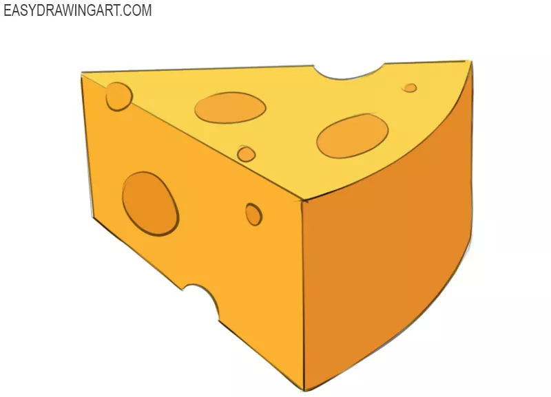 How to Draw a Cheese