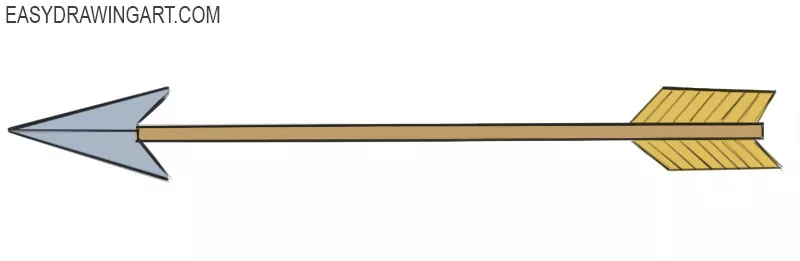How to draw an arrow easy