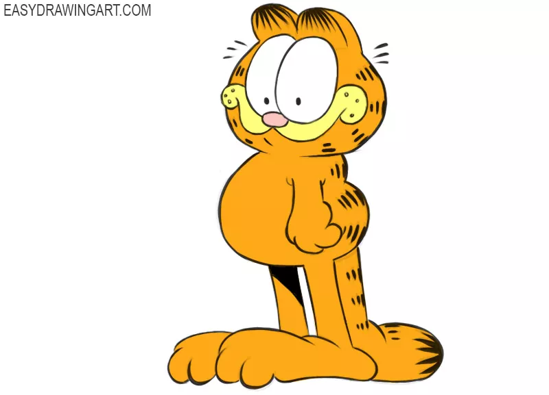 How to Draw Garfield