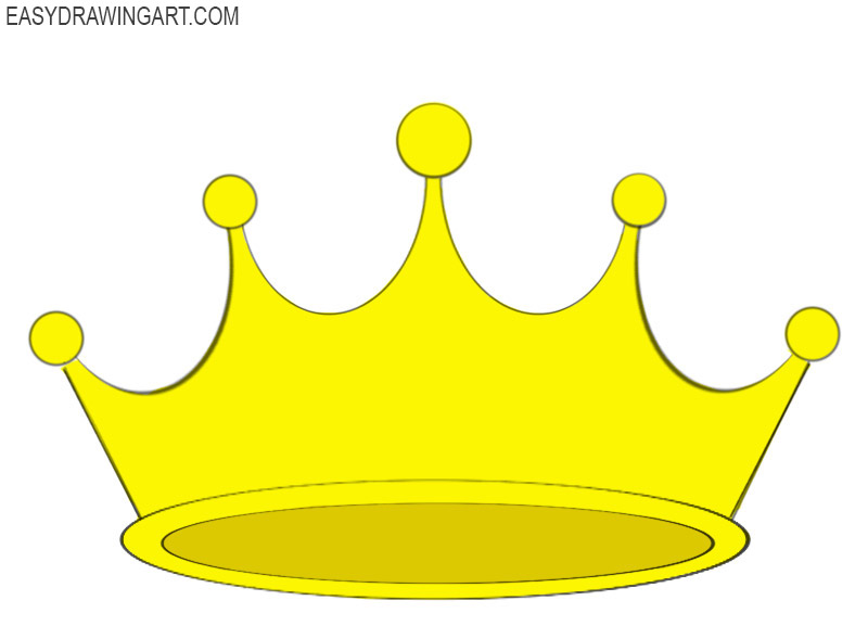 How To Draw A Simple Crown