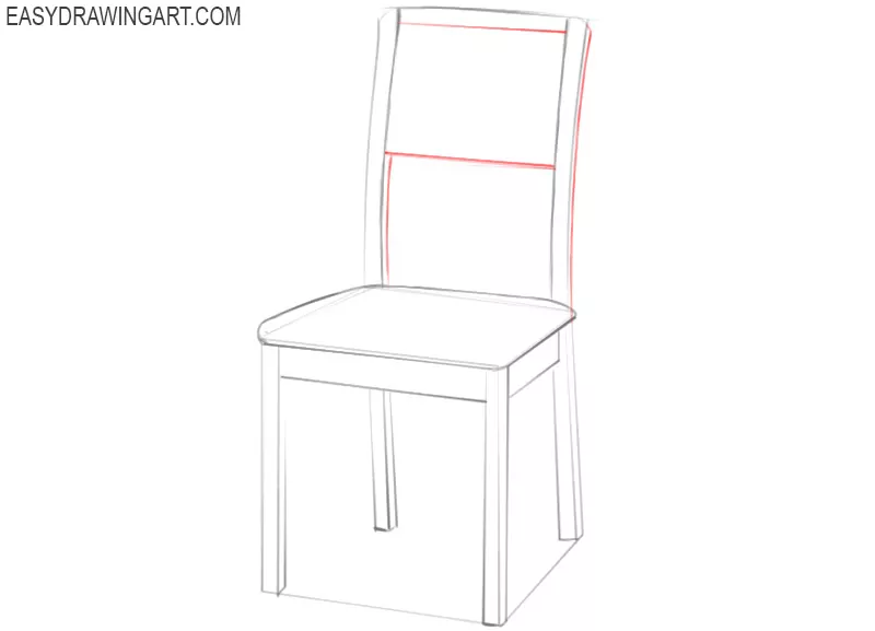 Chair Drawing  How To Draw A Chair Step By Step