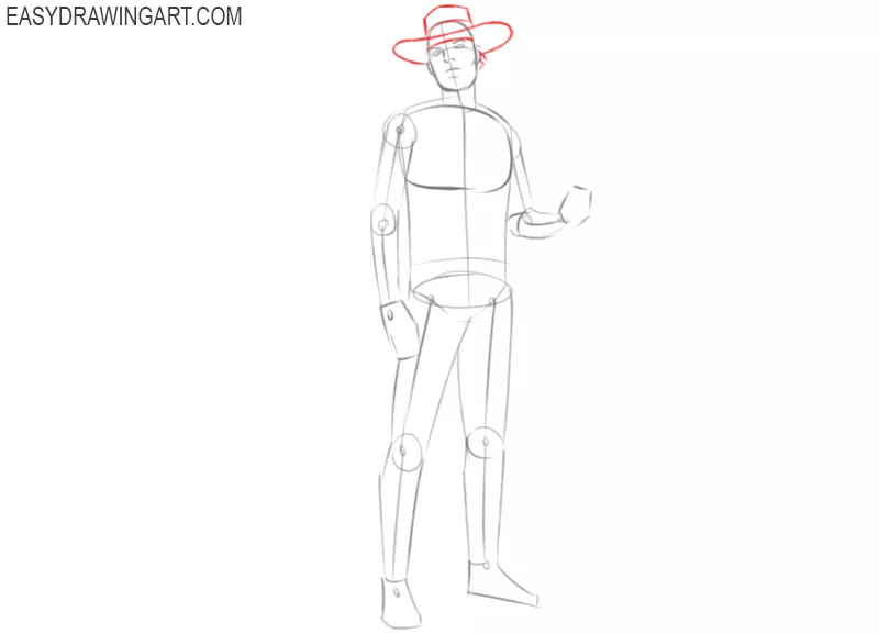 cowboy drawing images
