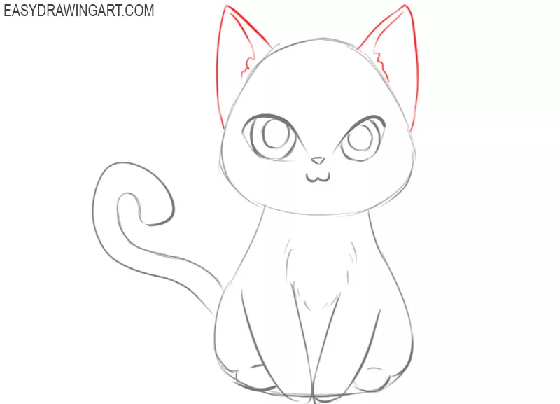 cute anime animal drawings