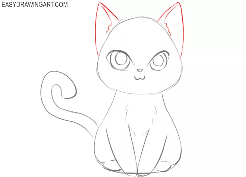 anime animals drawings for beginners