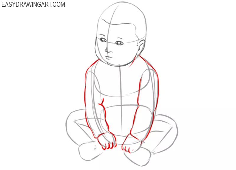 baby drawing pictures