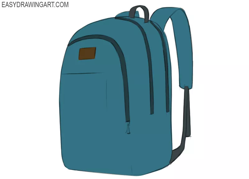 Girl with school bag drawing♥️ ______ #art #artistsoninstagram #... | TikTok