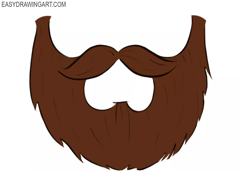 Big Beard Sports - Beard And Mustache Drawing - Free Transparent PNG  Clipart Images Download