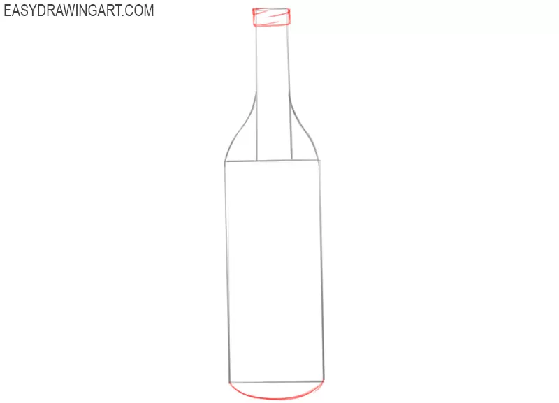 How to Draw a Bottle - Easy Drawing Art