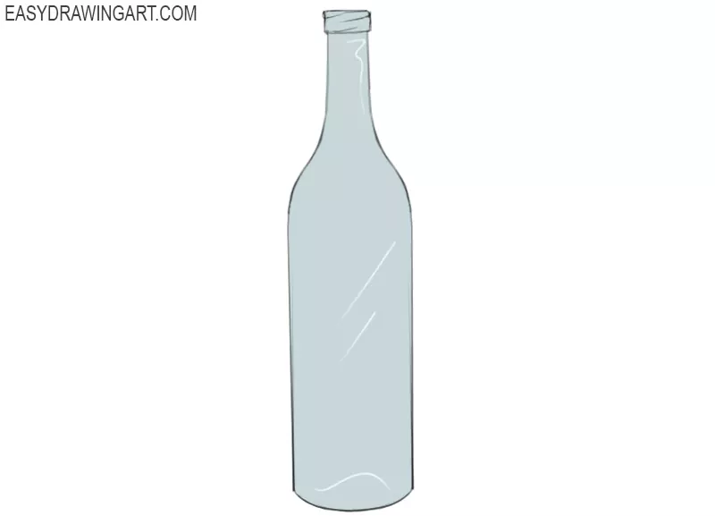 Wine Bottle And Glass Drawing Lineart PNG Images | PSD Free Download -  Pikbest