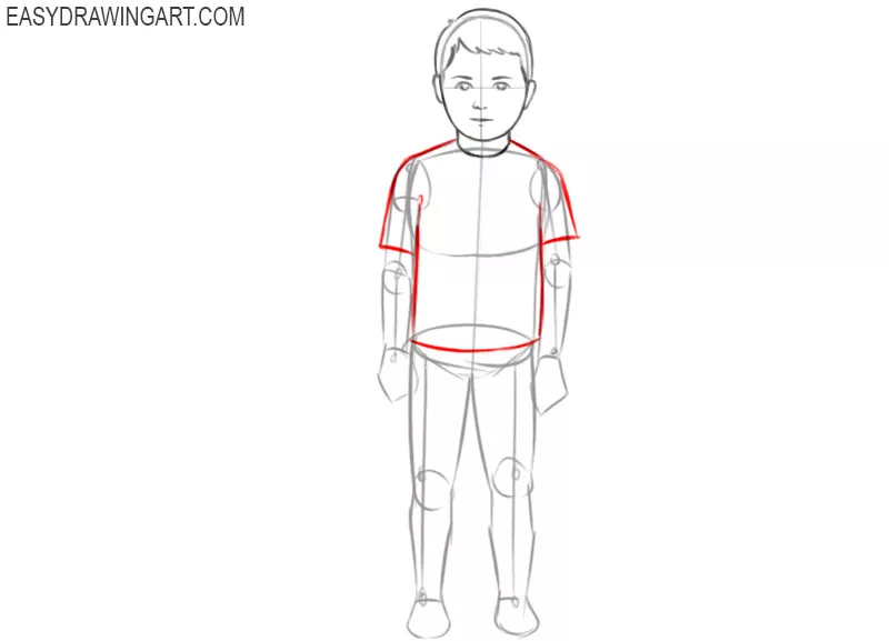 how to draw a boy draw so cute