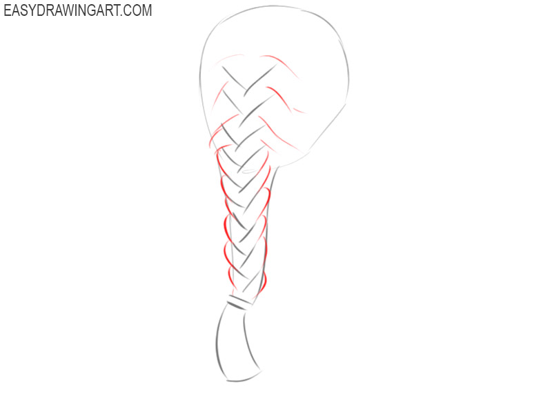 how to draw a braid cartoon