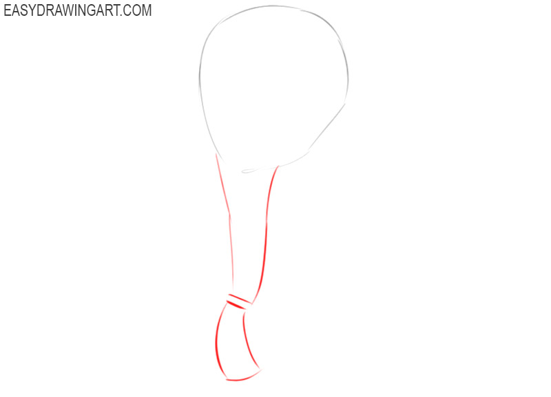 how to draw a braid for beginners
