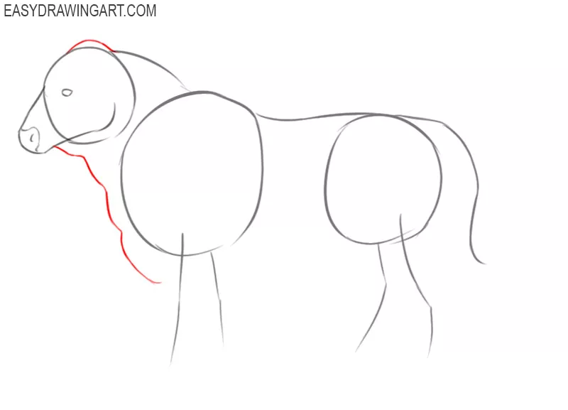 how to draw a good bull