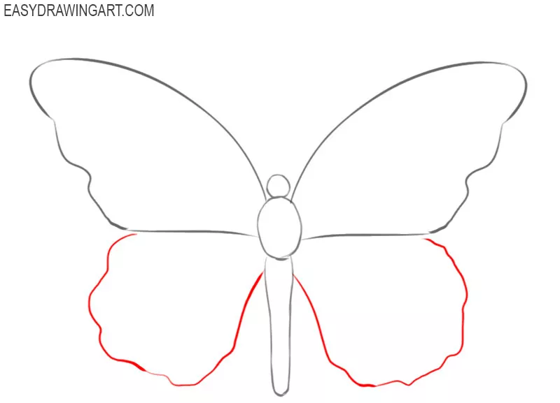 Step By Step 3D Butterfly Drawings In Pencil / 3D drawing ...