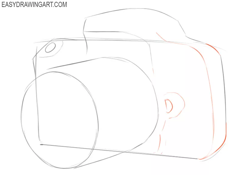  how to draw a polaroid camera easy