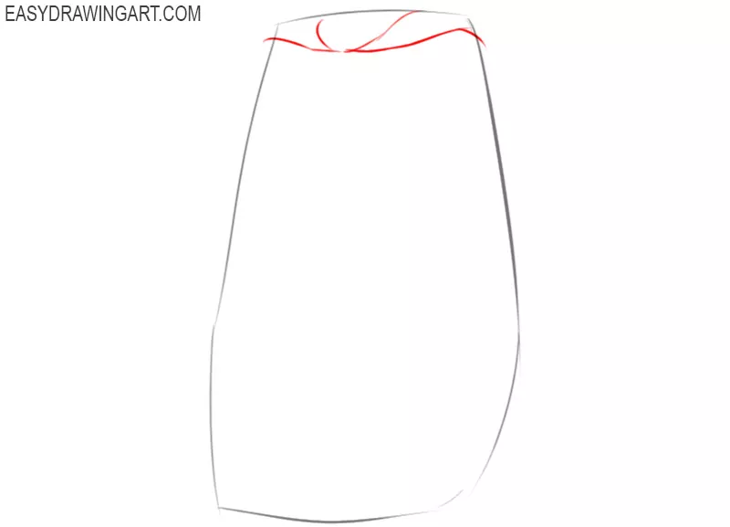 how to draw a cape easy