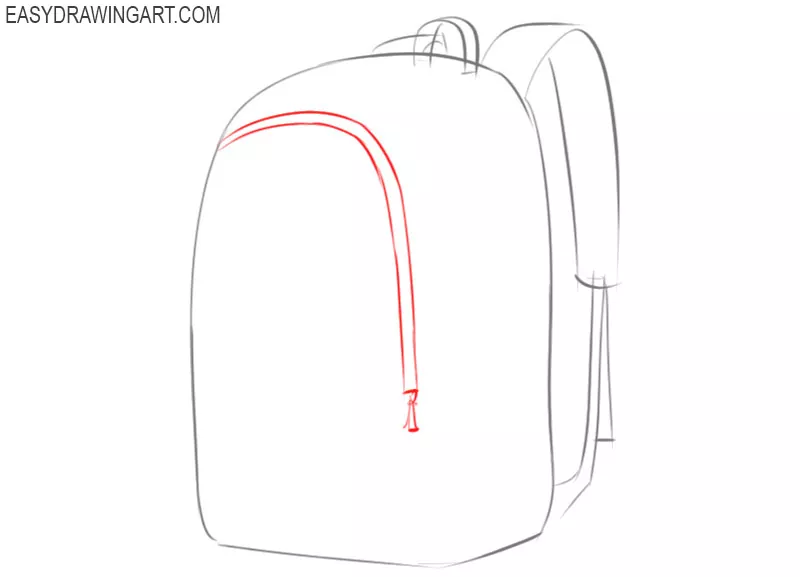 bookbag drawing