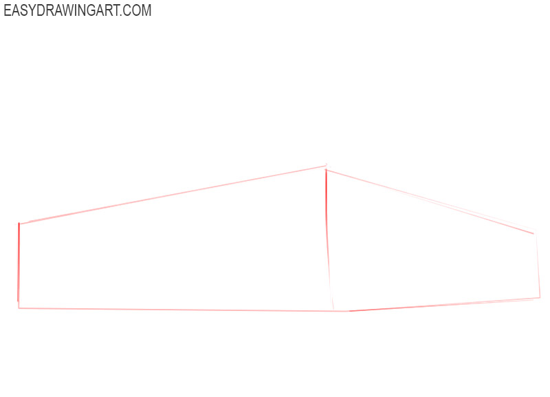 how to draw a castle easy