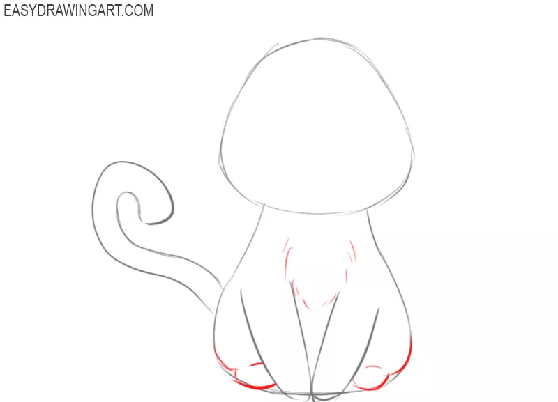 how to draw a cat anime animal