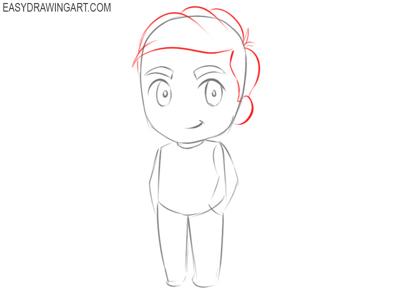 how to draw a chibi
