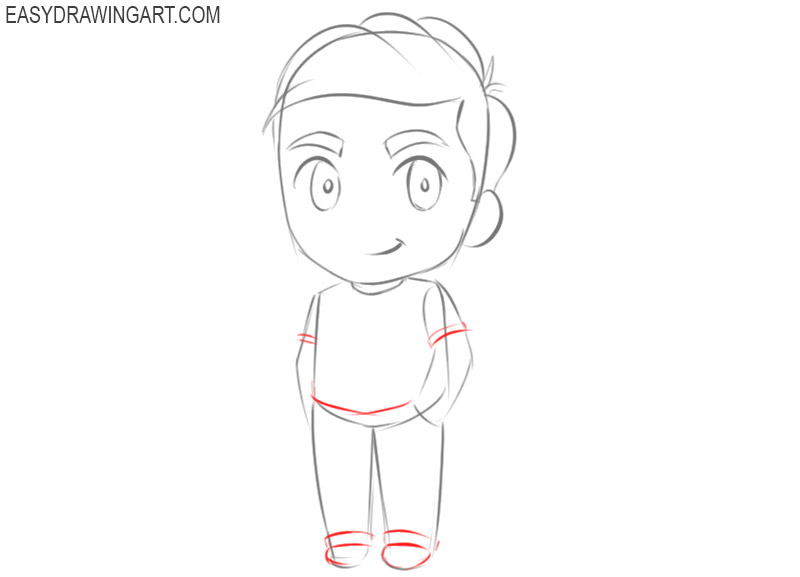 chibi drawing base