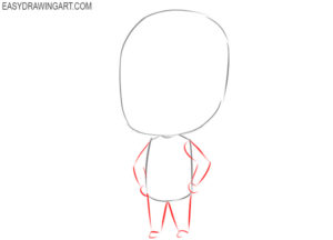 How to Draw a Chibi Character - Easy Drawing Art