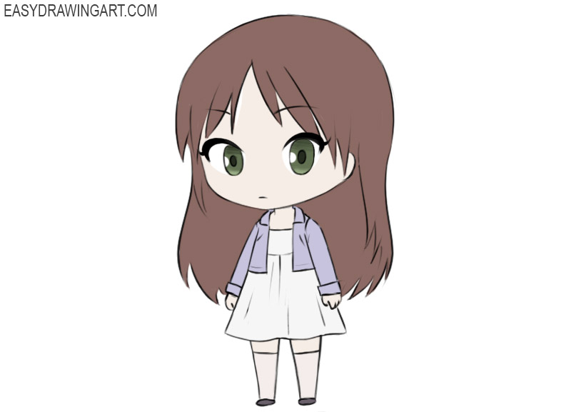 How to Draw a Chibi Girl