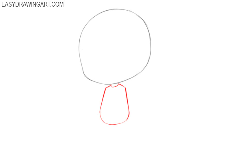 how to draw a chibi girl easy step by step