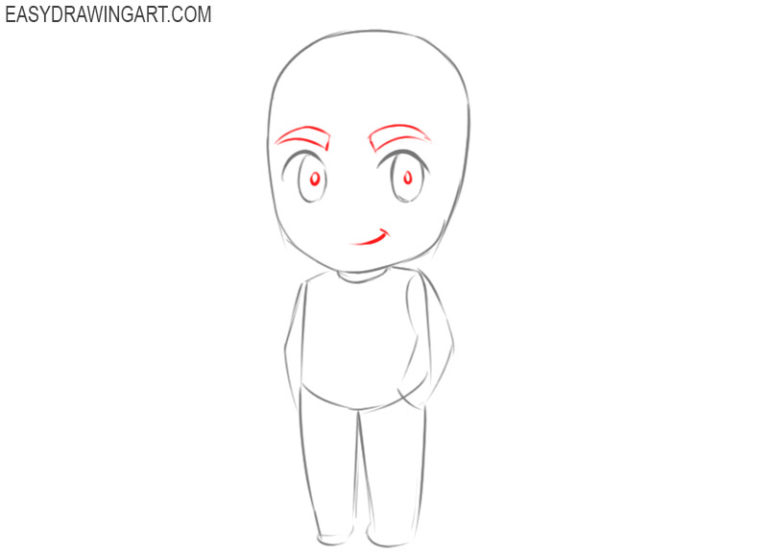 How To Draw A Chibi Man Drawingforallnet