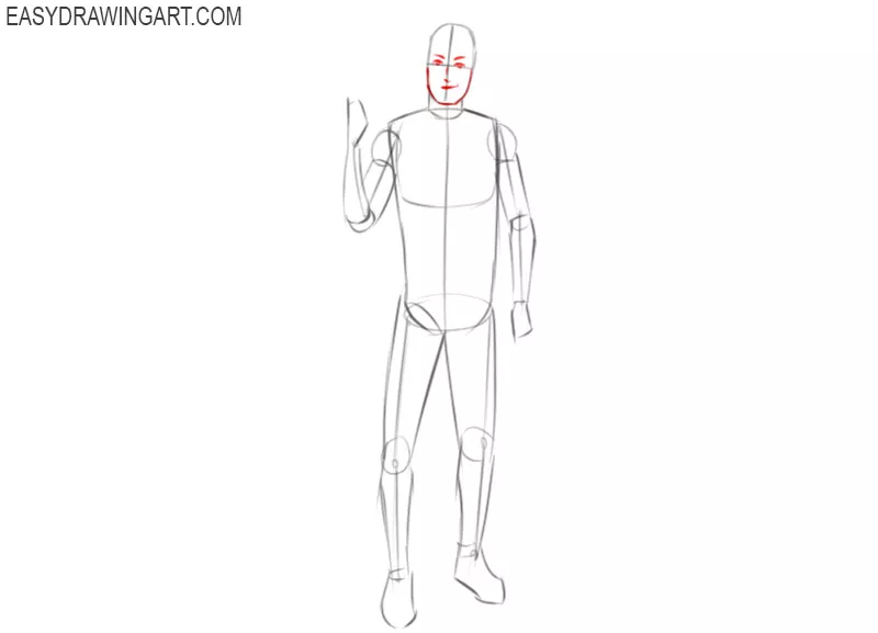 how to draw a cool basketball player