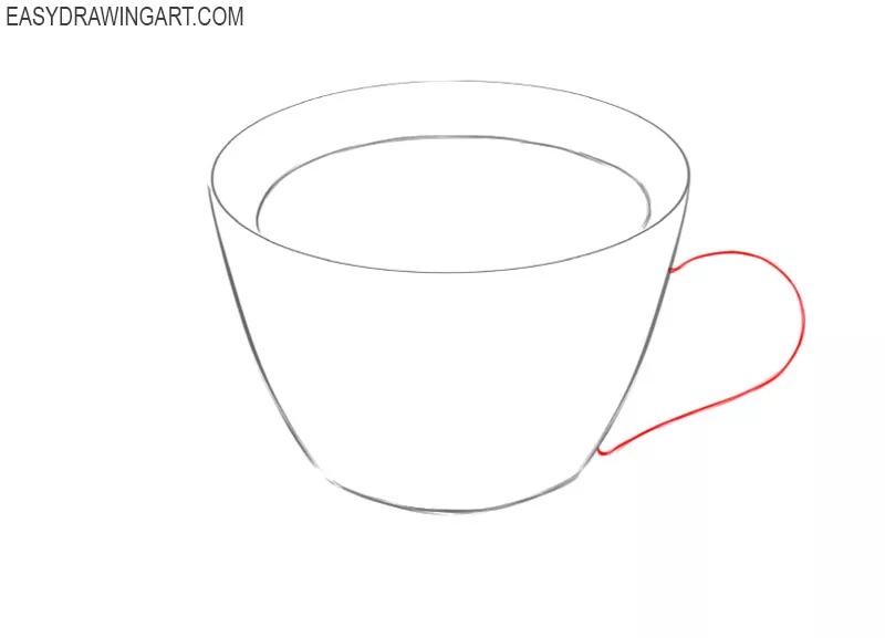 Premium Vector | A simple drawing of a paper cup for hot drinks. colorful  glass with a heart isolated on a white back