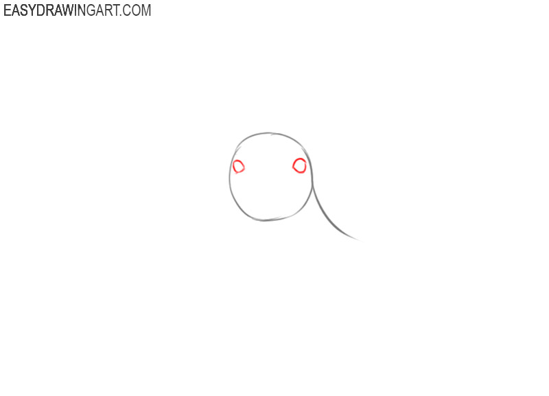 how to draw a deer head for beginners