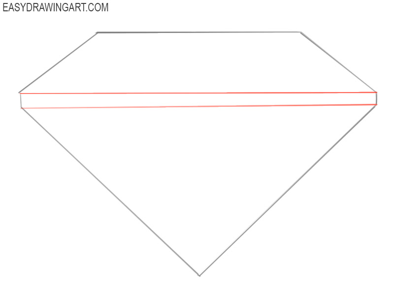 how to draw a beautiful diamond