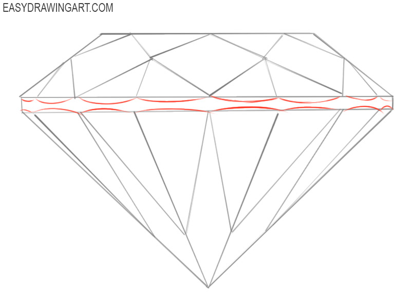 how to draw a diamond draw so cute
