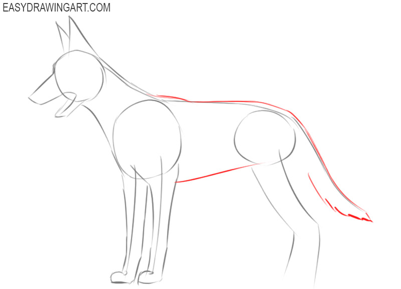 how to draw a dog cute easy