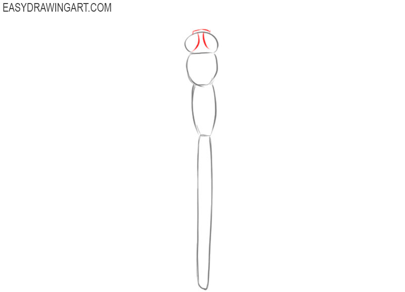 how to draw a dragonfly step by step for beginners