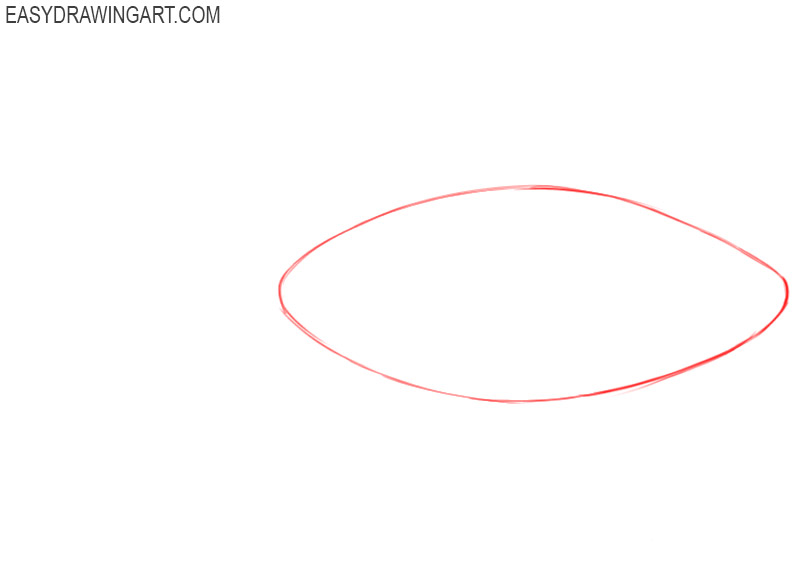 how to draw a fish easy