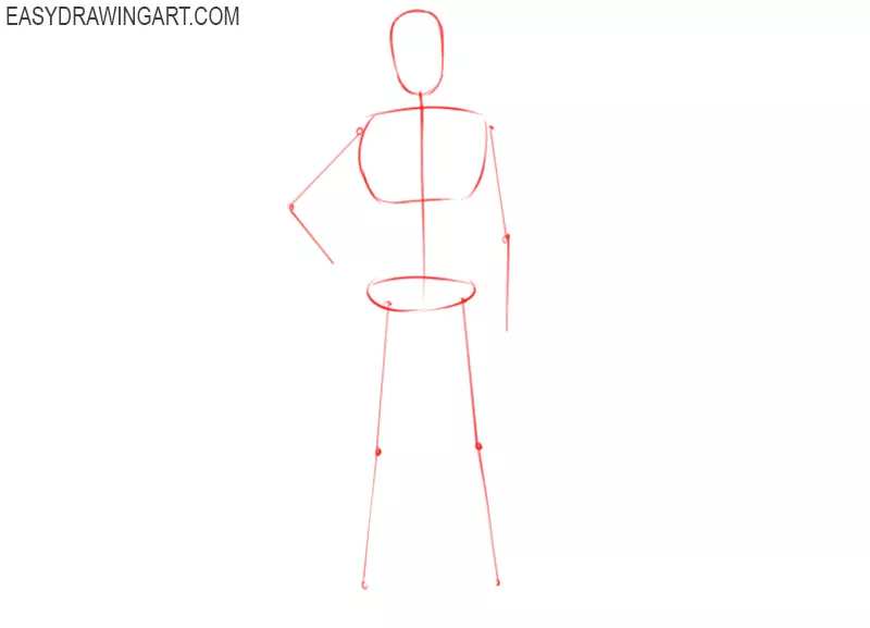 how to draw a football player easy