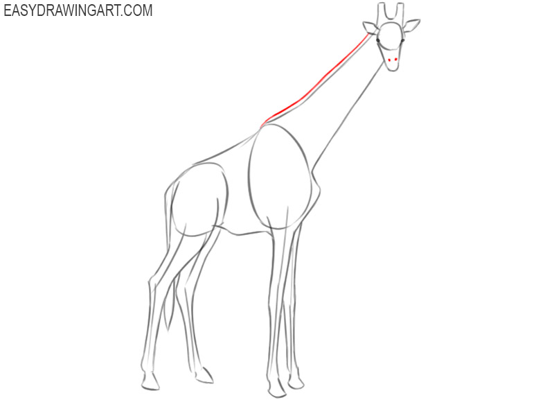 how to draw a good giraffe