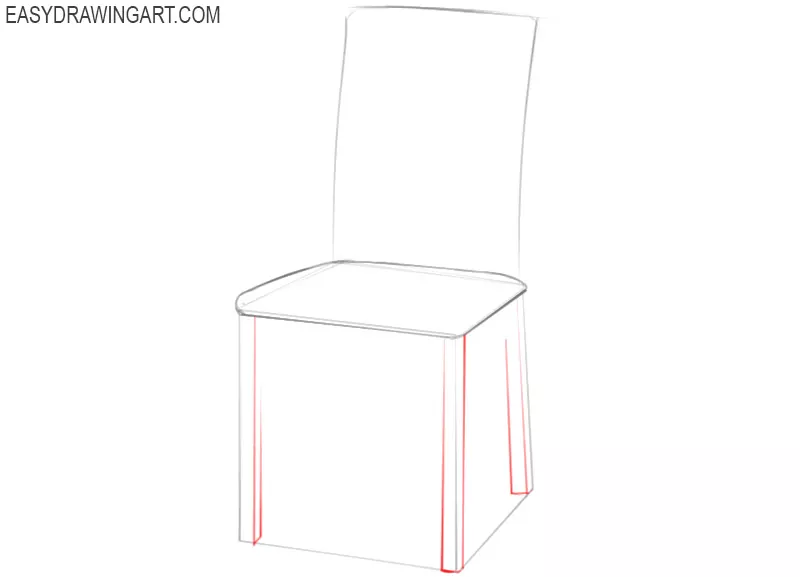 how to draw a good chair