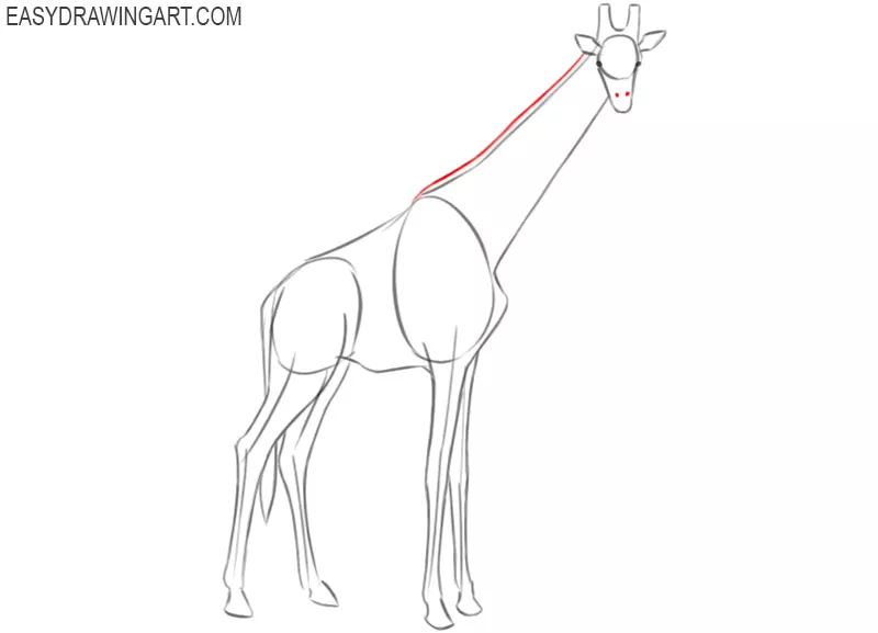 how to draw a good giraffe