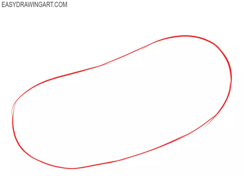 How to draw a hot dog step by step