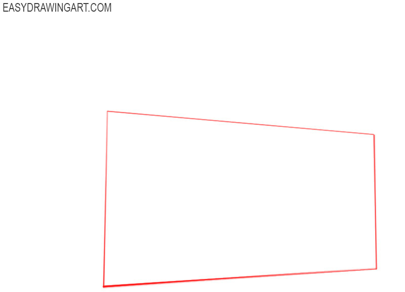 how to draw a house easy